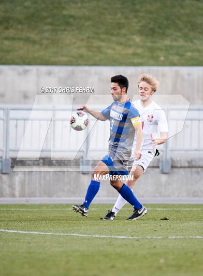 Thumbnail 2 in Denver East vs. Broomfield (CHSAA 5A Final) photogallery.