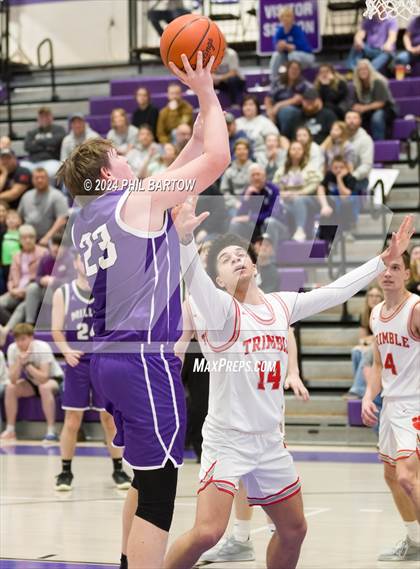 Thumbnail 2 in Miller vs. Trimble (OHSSA South East District Division IV Sectional) photogallery.
