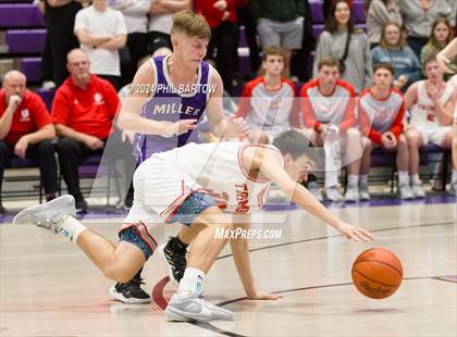 Thumbnail 1 in Miller vs. Trimble (OHSSA South East District Division IV Sectional) photogallery.