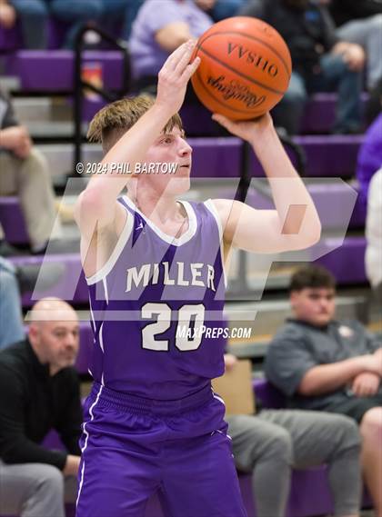 Thumbnail 1 in Miller vs. Trimble (OHSSA South East District Division IV Sectional) photogallery.