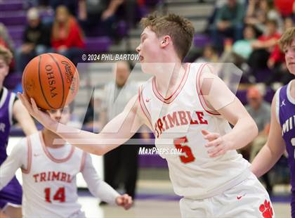 Thumbnail 3 in Miller vs. Trimble (OHSSA South East District Division IV Sectional) photogallery.