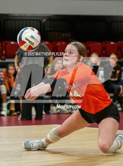 Thumbnail 2 in Polk County vs Falls Lake (NCHSAA 1A Final) photogallery.