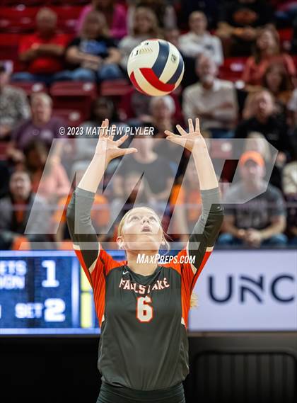 Thumbnail 3 in Polk County vs Falls Lake (NCHSAA 1A Final) photogallery.