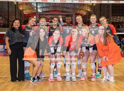 Thumbnail 1 in Polk County vs Falls Lake (NCHSAA 1A Final) photogallery.