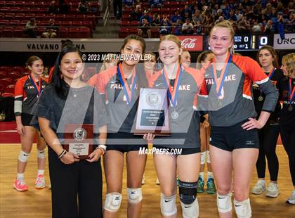 Thumbnail 3 in Polk County vs Falls Lake (NCHSAA 1A Final) photogallery.