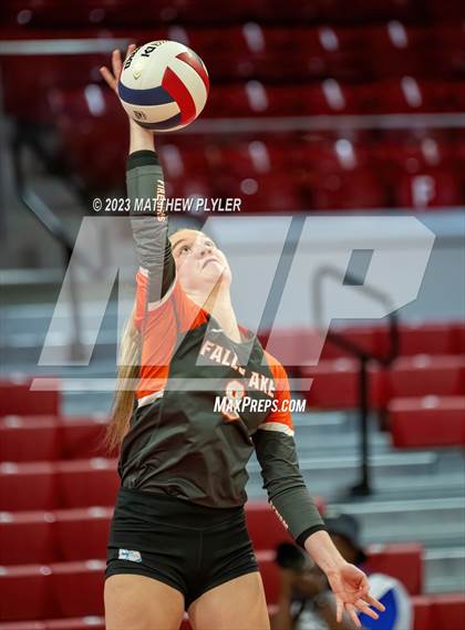 Thumbnail 2 in Polk County vs Falls Lake (NCHSAA 1A Final) photogallery.