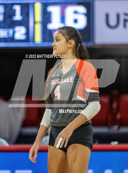 Thumbnail 2 in Polk County vs Falls Lake (NCHSAA 1A Final) photogallery.