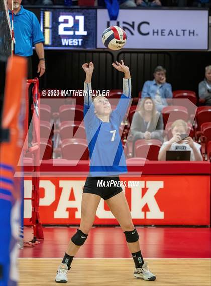 Thumbnail 2 in Polk County vs Falls Lake (NCHSAA 1A Final) photogallery.