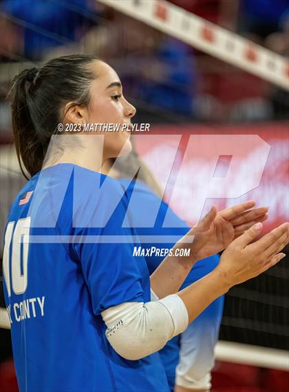 Thumbnail 1 in Polk County vs Falls Lake (NCHSAA 1A Final) photogallery.