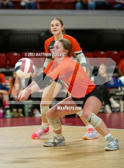 Thumbnail 2 in Polk County vs Falls Lake (NCHSAA 1A Final) photogallery.