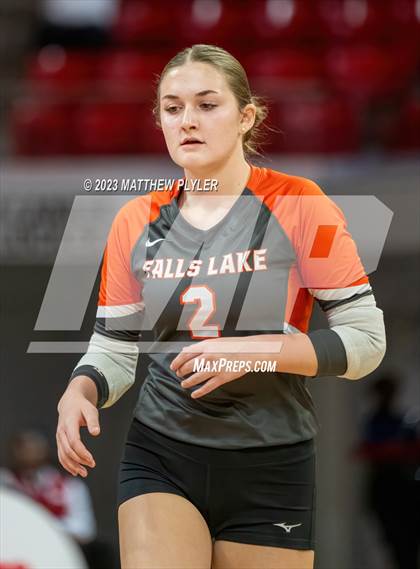 Thumbnail 2 in Polk County vs Falls Lake (NCHSAA 1A Final) photogallery.