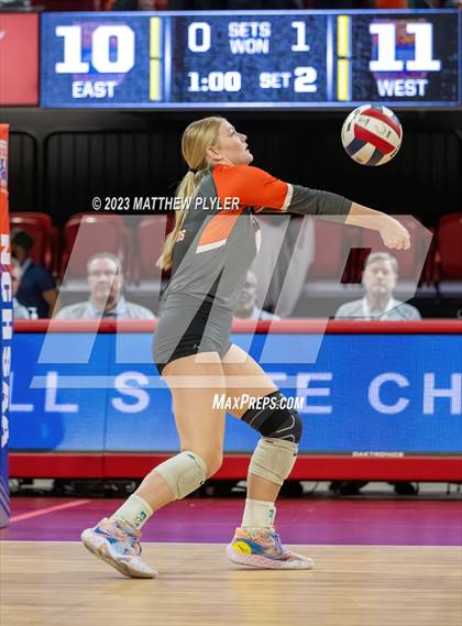 Thumbnail 2 in Polk County vs Falls Lake (NCHSAA 1A Final) photogallery.