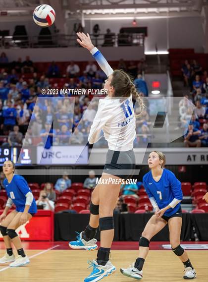 Thumbnail 1 in Polk County vs Falls Lake (NCHSAA 1A Final) photogallery.