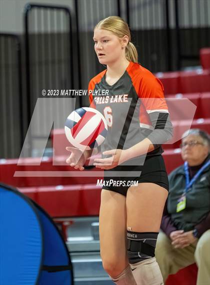 Thumbnail 1 in Polk County vs Falls Lake (NCHSAA 1A Final) photogallery.