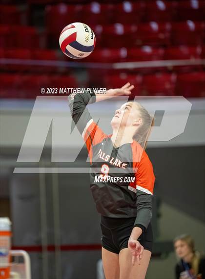 Thumbnail 1 in Polk County vs Falls Lake (NCHSAA 1A Final) photogallery.