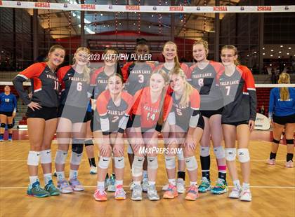 Thumbnail 2 in Polk County vs Falls Lake (NCHSAA 1A Final) photogallery.