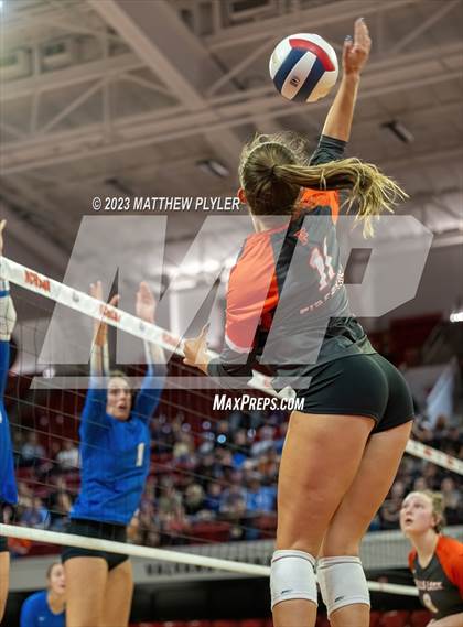 Thumbnail 2 in Polk County vs Falls Lake (NCHSAA 1A Final) photogallery.