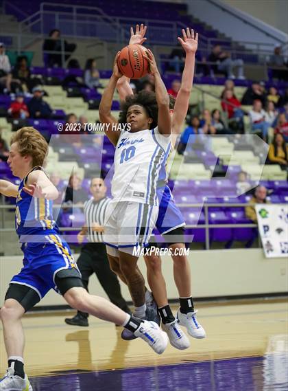 Thumbnail 2 in Hamshire-Fannett vs. Brock (Championship Tournament Ft. Worth) photogallery.