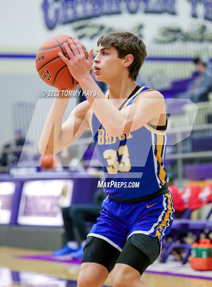 Thumbnail 2 in Hamshire-Fannett vs. Brock (Championship Tournament Ft. Worth) photogallery.