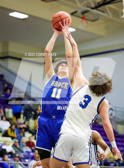 Thumbnail 3 in Hamshire-Fannett vs. Brock (Championship Tournament Ft. Worth) photogallery.