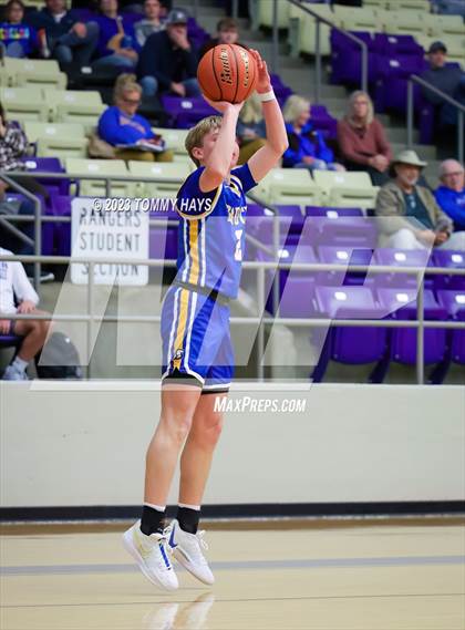 Thumbnail 2 in Hamshire-Fannett vs. Brock (Championship Tournament Ft. Worth) photogallery.