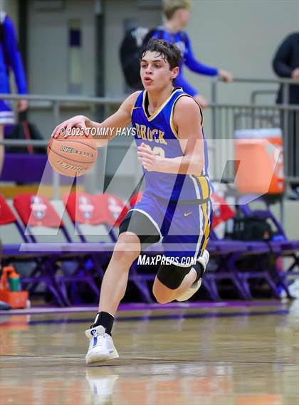 Thumbnail 2 in Hamshire-Fannett vs. Brock (Championship Tournament Ft. Worth) photogallery.