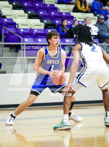 Thumbnail 2 in Hamshire-Fannett vs. Brock (Championship Tournament Ft. Worth) photogallery.