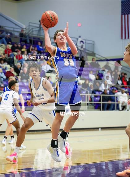 Thumbnail 2 in Hamshire-Fannett vs. Brock (Championship Tournament Ft. Worth) photogallery.