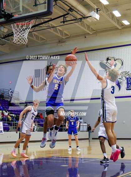 Thumbnail 2 in Hamshire-Fannett vs. Brock (Championship Tournament Ft. Worth) photogallery.