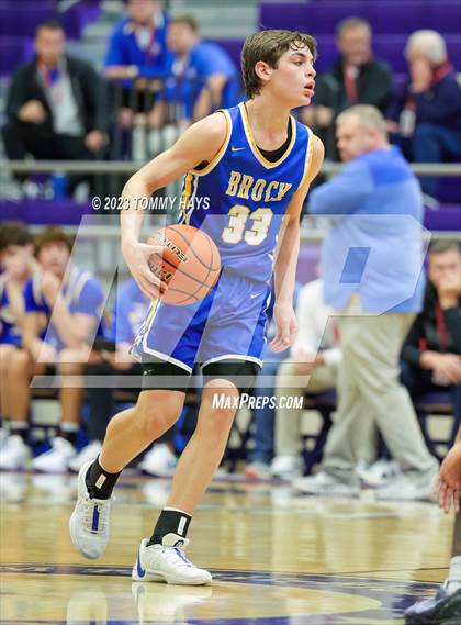 Thumbnail 1 in Hamshire-Fannett vs. Brock (Championship Tournament Ft. Worth) photogallery.