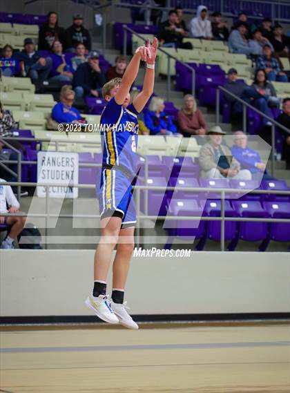 Thumbnail 3 in Hamshire-Fannett vs. Brock (Championship Tournament Ft. Worth) photogallery.