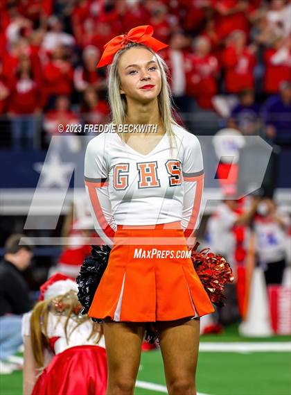 Thumbnail 2 in Gilmer vs. Bellville (UIL 4A D2 Football Final) photogallery.