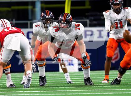 Thumbnail 2 in Gilmer vs. Bellville (UIL 4A D2 Football Final) photogallery.