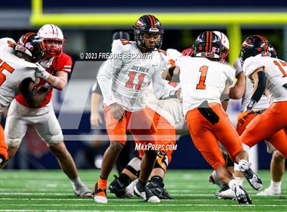 Thumbnail 2 in Gilmer vs. Bellville (UIL 4A D2 Football Final) photogallery.