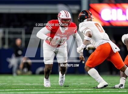 Thumbnail 2 in Gilmer vs. Bellville (UIL 4A D2 Football Final) photogallery.