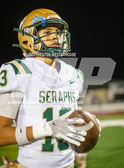 Thumbnail 2 in St. Bonaventure vs Oaks Christian (CIF SS Division 4 Round 1) photogallery.