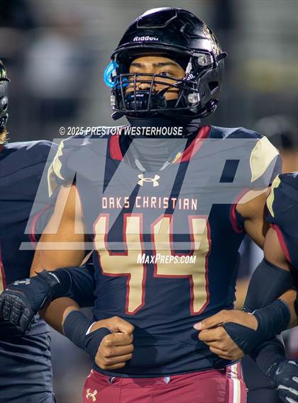 Thumbnail 3 in St. Bonaventure vs Oaks Christian (CIF SS Division 4 Round 1) photogallery.