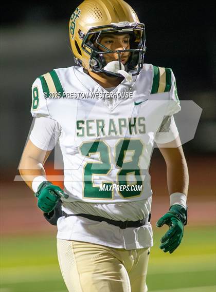 Thumbnail 2 in St. Bonaventure vs Oaks Christian (CIF SS Division 4 Round 1) photogallery.