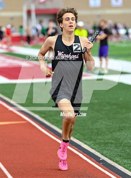 Thumbnail 3 in IHSAA Pike Regional (4 x 800 Meter Heat 2) photogallery.