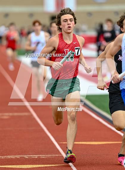 Thumbnail 3 in IHSAA Pike Regional (4 x 800 Meter Heat 2) photogallery.