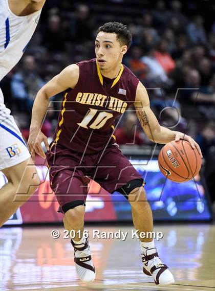 Thumbnail 1 in Bishop Gorman vs. Christ the King  (Bass Pro Tournament of Champions)  photogallery.