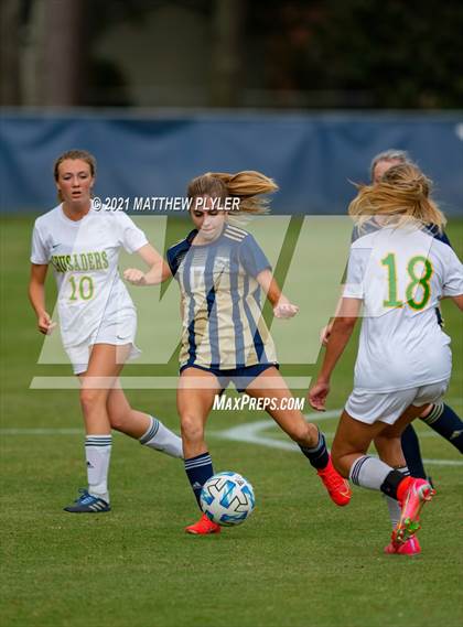 Thumbnail 2 in Harrells Christian Academy vs Fayetteville Academy (NCISAA 2A Second Round) photogallery.