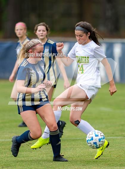 Thumbnail 3 in Harrells Christian Academy vs Fayetteville Academy (NCISAA 2A Second Round) photogallery.