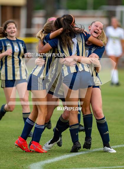 Thumbnail 1 in Harrells Christian Academy vs Fayetteville Academy (NCISAA 2A Second Round) photogallery.