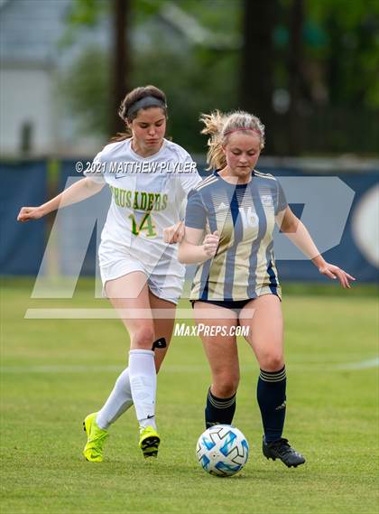 Thumbnail 2 in Harrells Christian Academy vs Fayetteville Academy (NCISAA 2A Second Round) photogallery.