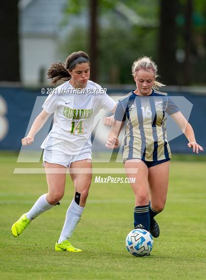 Thumbnail 1 in Harrells Christian Academy vs Fayetteville Academy (NCISAA 2A Second Round) photogallery.