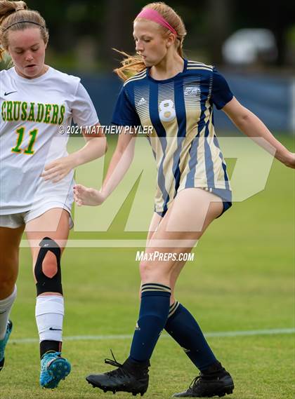 Thumbnail 1 in Harrells Christian Academy vs Fayetteville Academy (NCISAA 2A Second Round) photogallery.