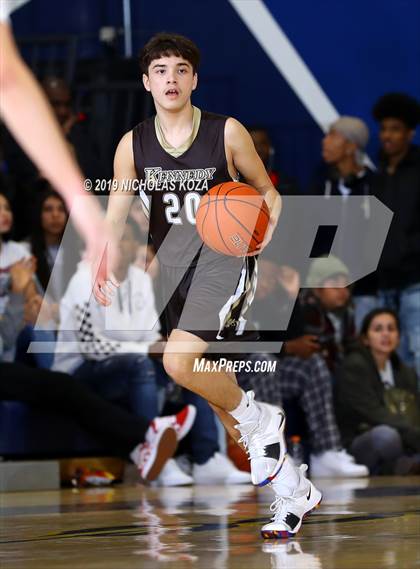 Thumbnail 2 in Eagle Rock vs. Kennedy (CIF LASC D2 Finals) photogallery.