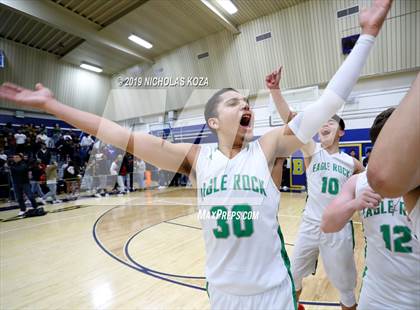 Thumbnail 3 in Eagle Rock vs. Kennedy (CIF LASC D2 Finals) photogallery.