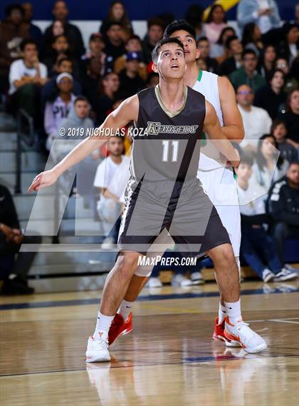 Thumbnail 2 in Eagle Rock vs. Kennedy (CIF LASC D2 Finals) photogallery.